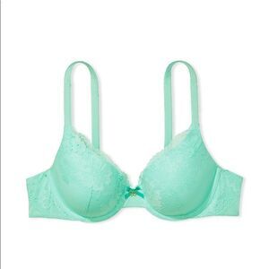 BODY BY VICTORIA
Lightly Lined Full-Coverage Bra Turquoise 36DDD NWT‎